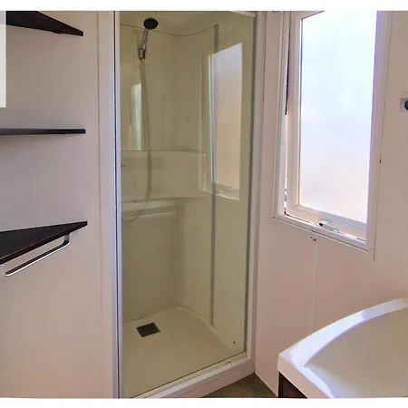 Le Casita Des Eucalyptus, Mobil-home 3 Aux Sables Du Midi A Kamp alanı *