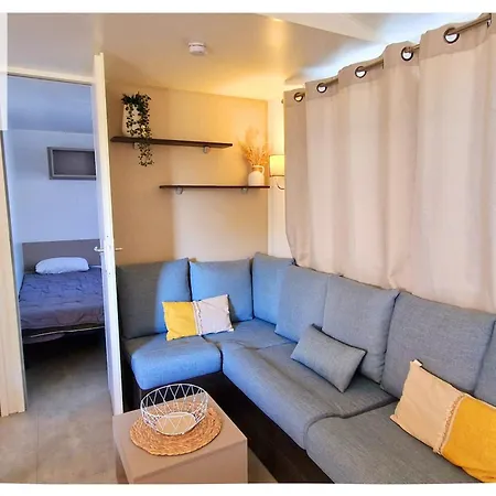 Kamp alanı Le Casita Des Eucalyptus, Mobil-home 3 Aux Sables Du Midi A
